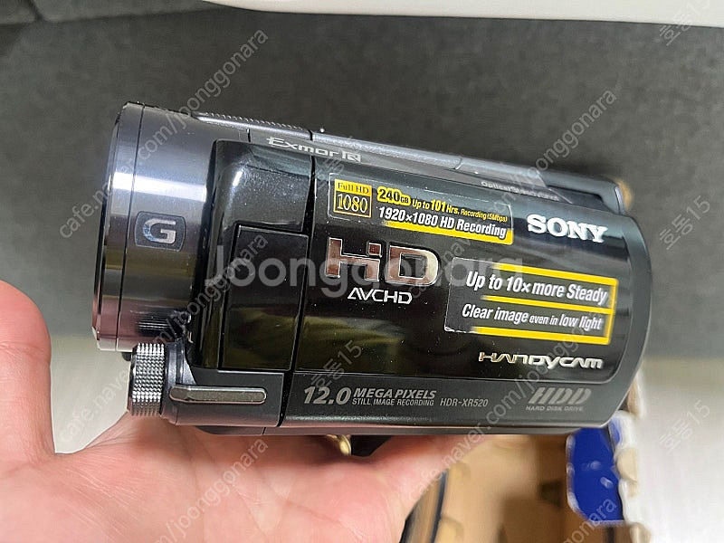 [SONY] HDR-XR520 캠코더 + ECM-HW2...--3