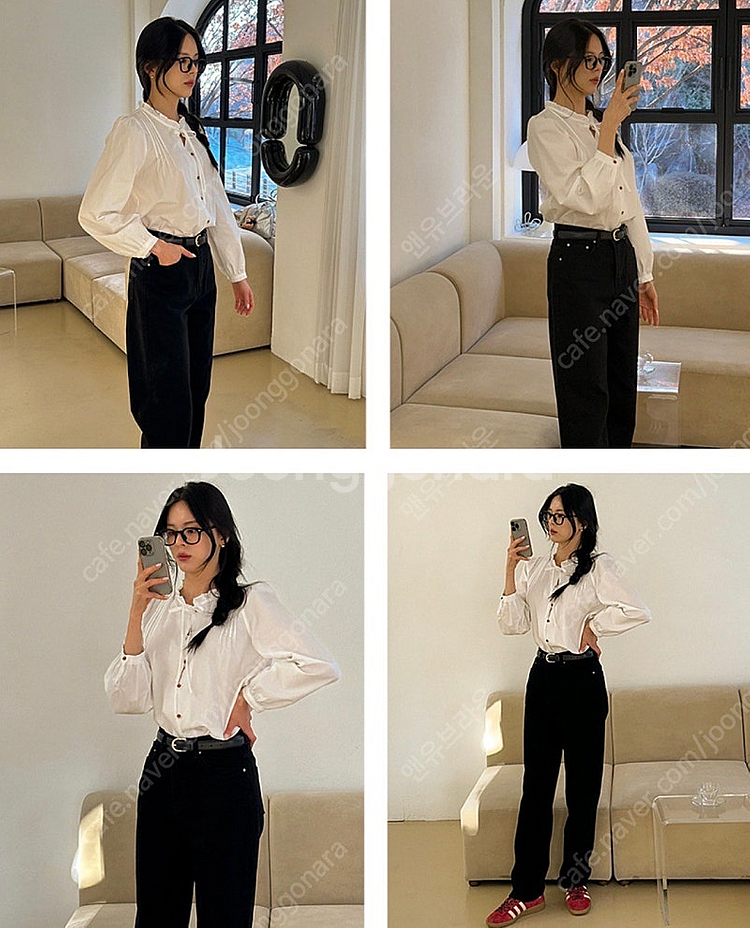 틸 아이다이 컴포터블 블랙 팬츠(새상품/S)--1