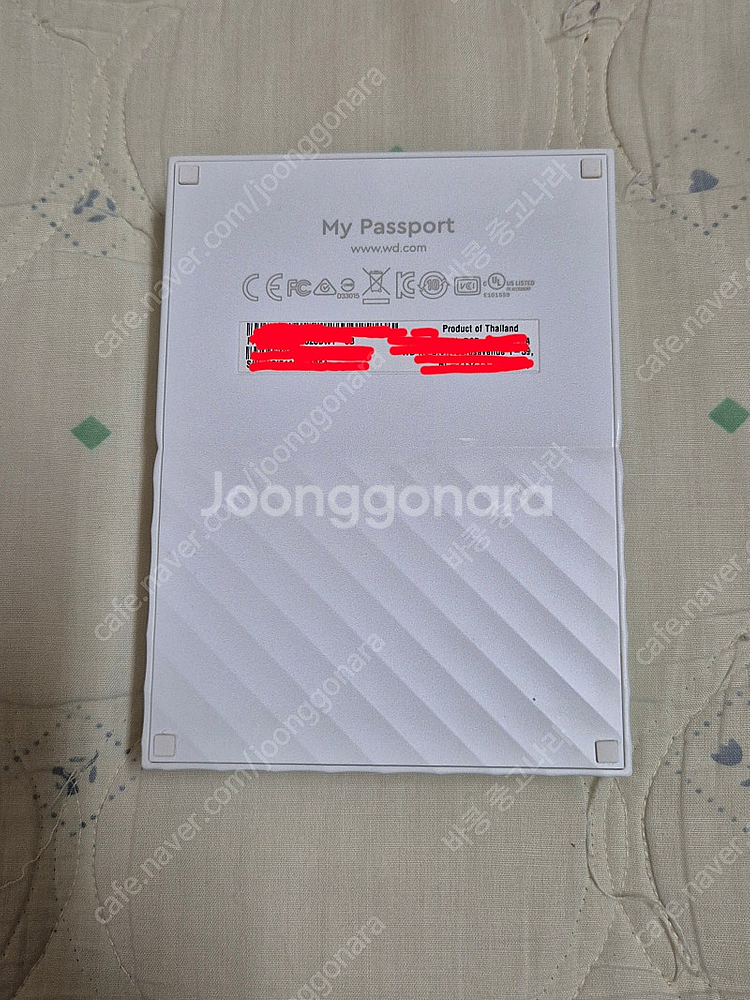 WD 외장하드 2TB / 흰색(화이트)--2