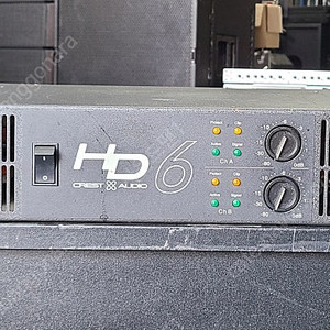 (CrestAudio)HD6 크레스트오디오 4옴 600W×2 파워앰프