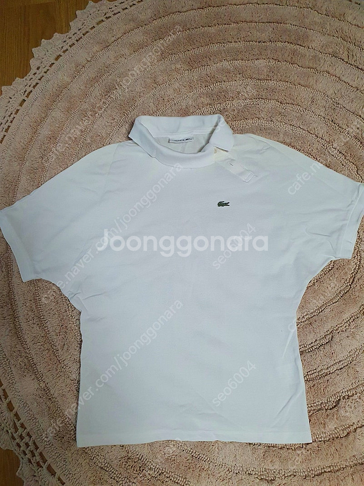 라코스테 사선 티셔츠 34사이즈--0