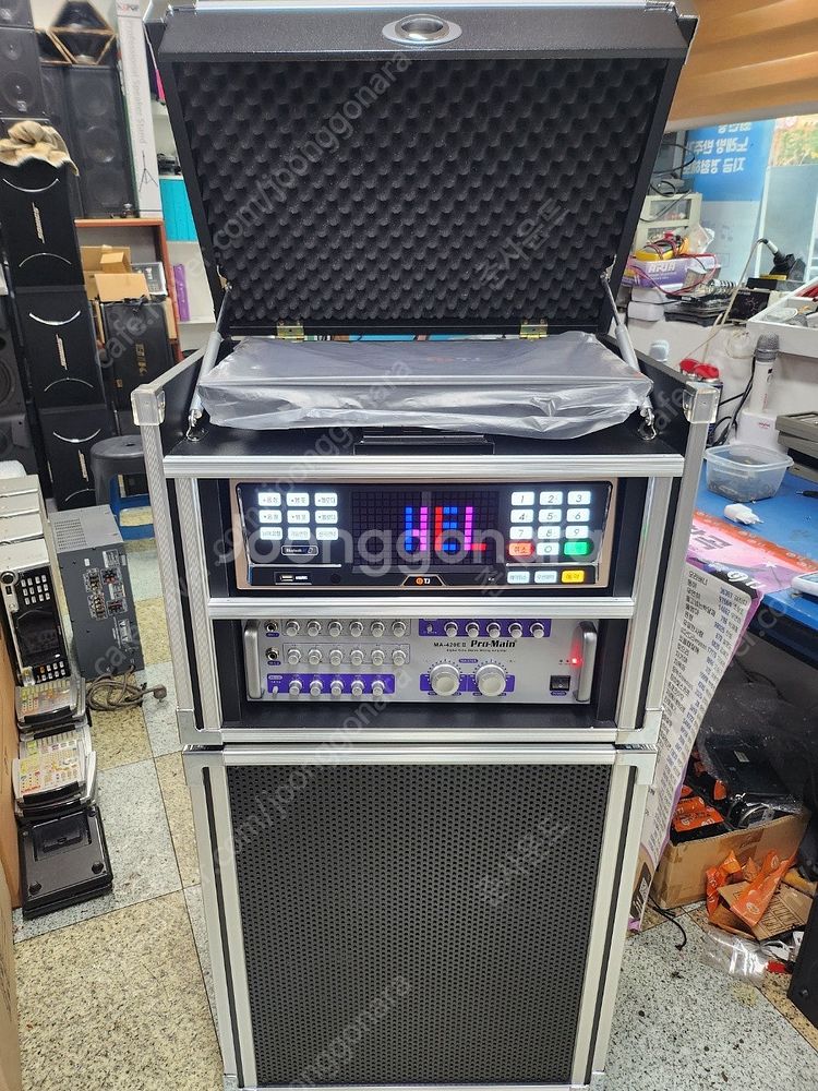 [세제품 일체형 이동식 노래방기계] K2 노래방 세트 ...--1
