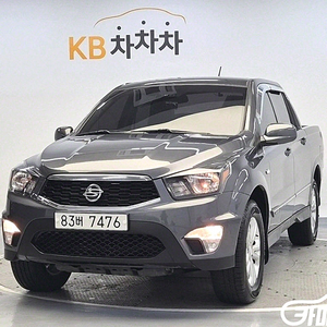 [KG모빌리티(쌍용) ]더뉴코란도스포츠 CX5(2WD) 클럽 (5인승) 2017 년 중고차◆전액할부◆중고리스◆친절서비스◆