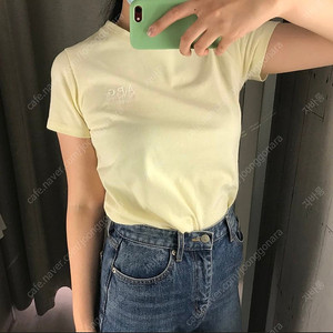 A.P.C. 아페쎄 여성 데니스 반팔 티셔츠 레몬 M | 폴로 메종키츠네 아미 꼼데가르송 스투시