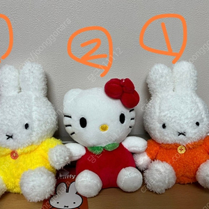 헬로키티, 미피, 우주먼지 키링