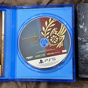 PS5 몬스터헌터 와일즈 CD + 스틸북 특전