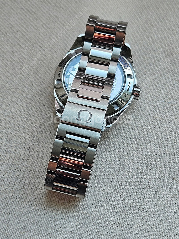 오메가 굿플래닛 블루핸즈 티타늄--4