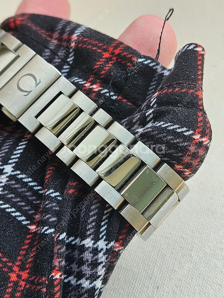 오메가 굿플래닛 블루핸즈 티타늄--5