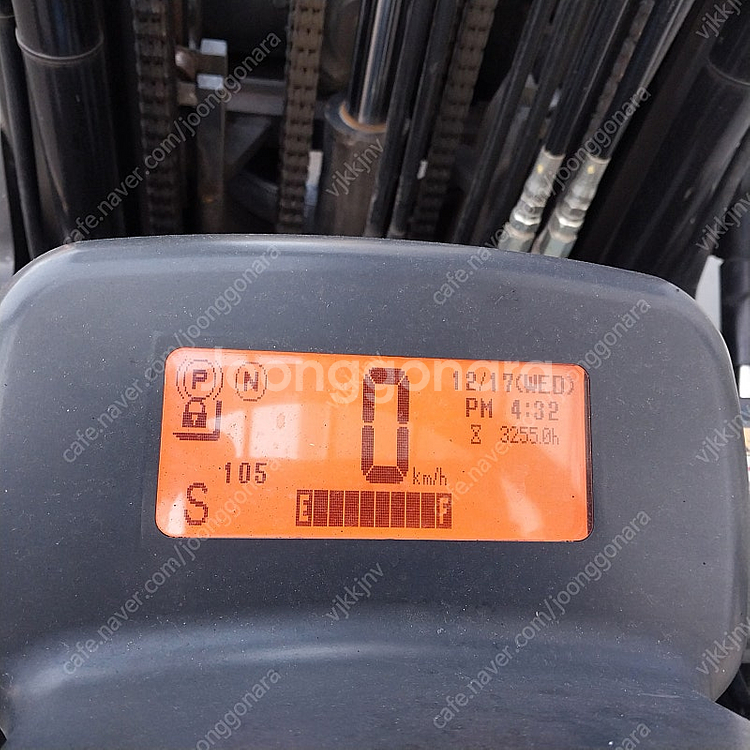 TCM 중고 전동지게차 2.5톤 3단 3600MM 20...--3