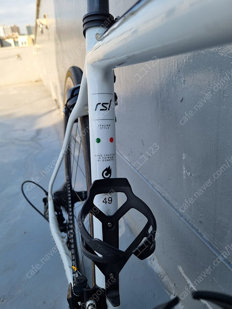 성남/ 트리곤 RSL 105 / 49사이즈 /보라원35/ 시마노rs 휠셋 이미지