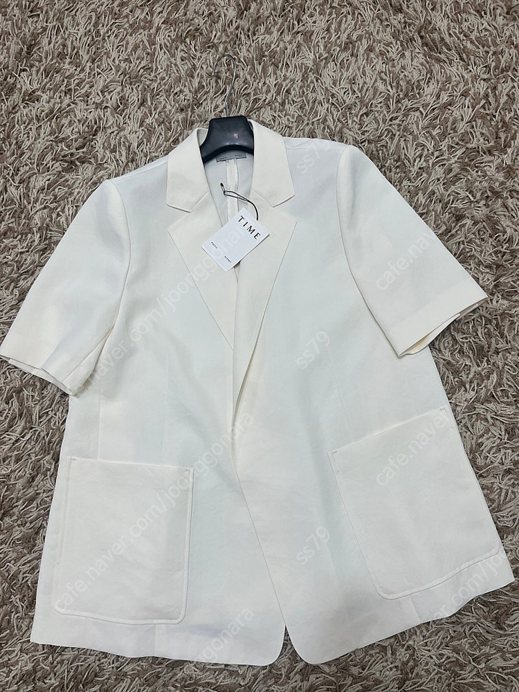 24 ss 타임 오픈 하프 슬리브 자켓--2