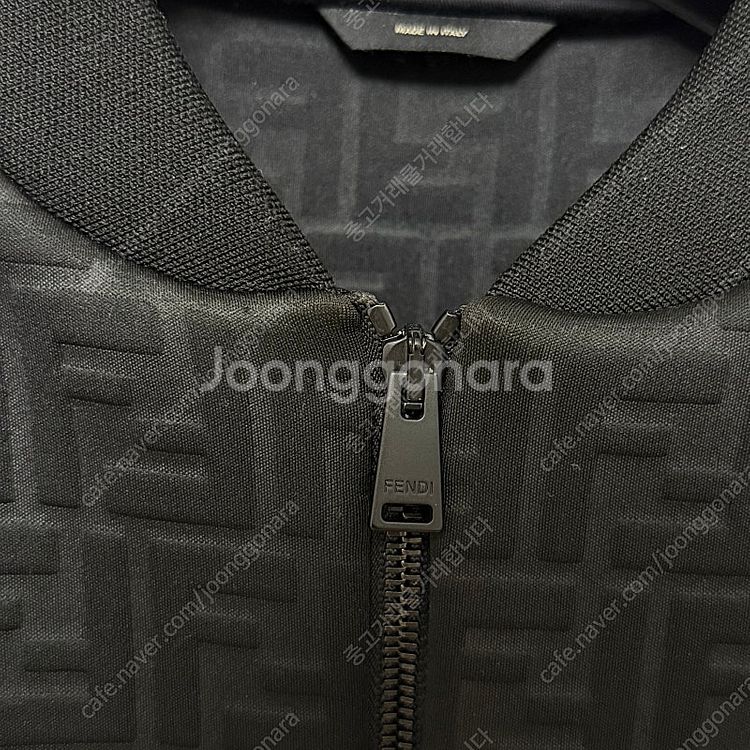 [ 50size ] 펜디 FF모티드 헤비코튼 봄버 블루...--5