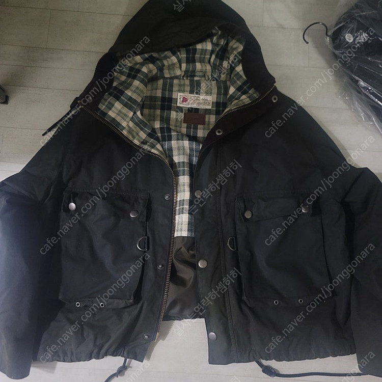 비긴202 밀러레인 왁스드 자켓 1사이즈 세이지그린 이미지