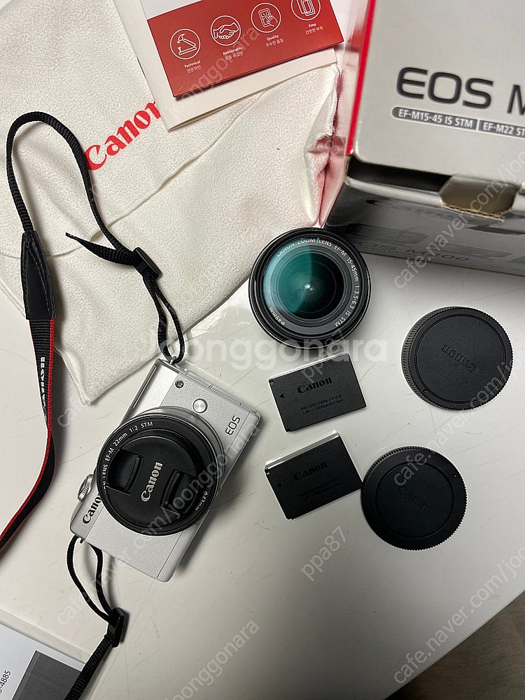 캐논 EOS M200 미러리스 카메라--0
