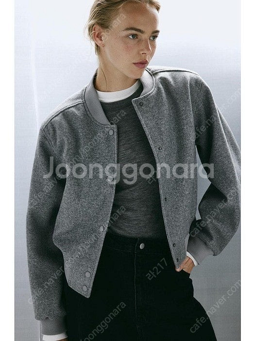 H&m 블루종 자켓 /아모멘토 낫띵리튼 던스트 더바넷 ...--0