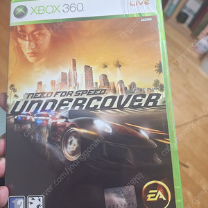 (가격재인하)xbox360 니드포스피드 언더커버 정발판 상태S급 싸게팝니다.