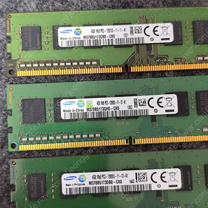 (데스크탑)삼성 DDR3 4G 램 5장 일괄