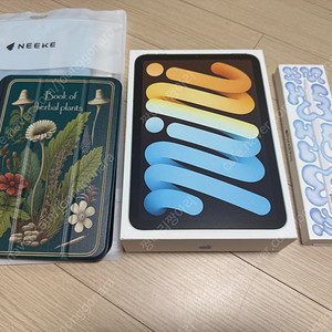 아이패드 미니 7세대 블루, wifi 256G 미개봉 신제품 + 애플 펜슬 프로 미개봉+ 케이스 두종, 액정 필름
