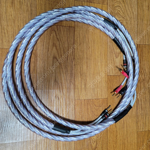 QED GENESIS SILVER SPIRAL 스파이럴 스피커 케이블 A급