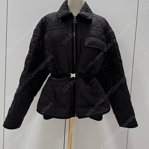 정품 DIOR 디올 매크로 까나쥬 블랙 벨트 자켓 s