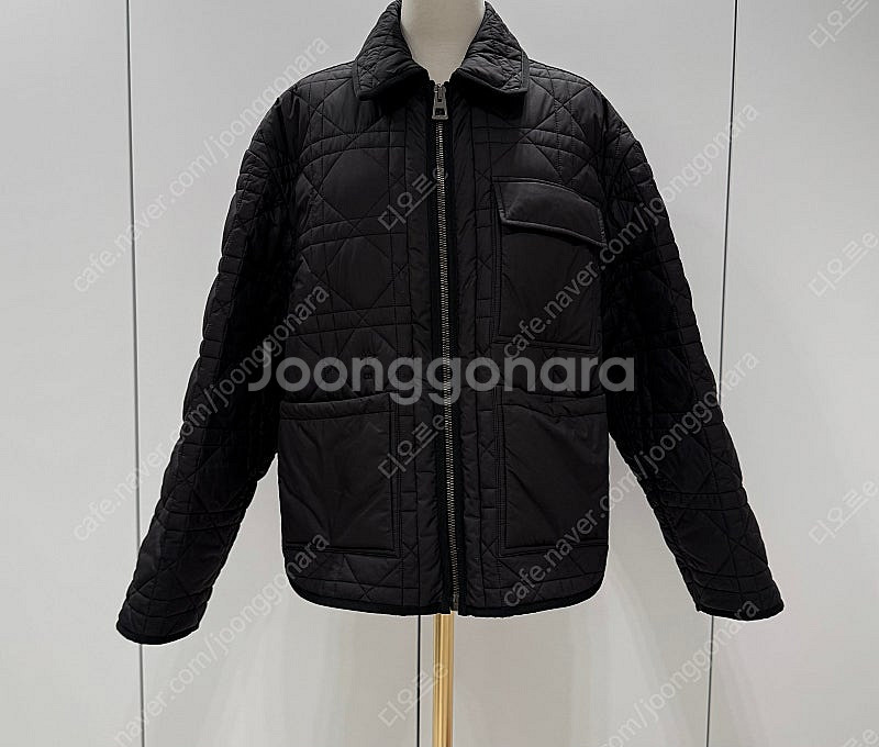 정품 DIOR 디올 매크로 까나쥬 블랙 벨트 자켓 s--1