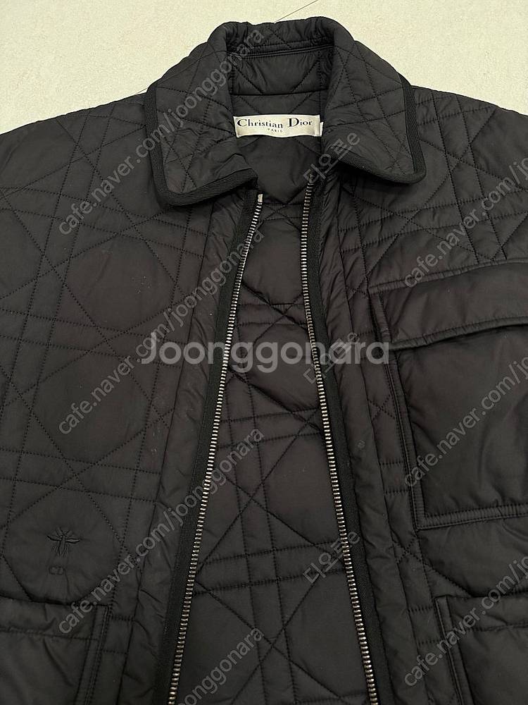 정품 DIOR 디올 매크로 까나쥬 블랙 벨트 자켓 s--4
