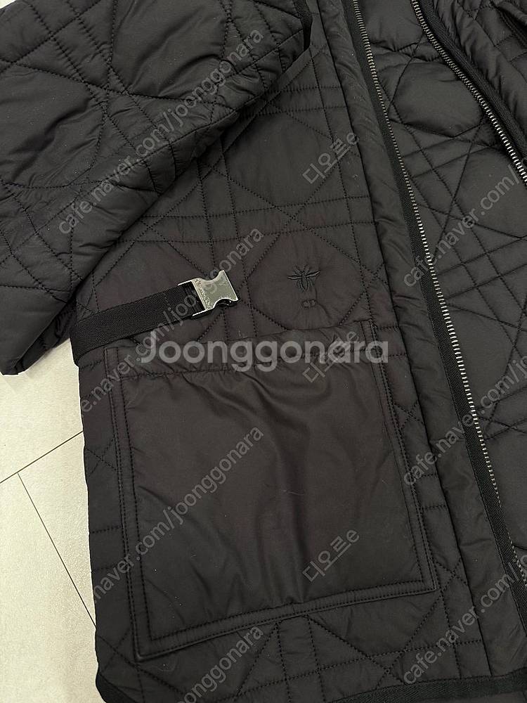 정품 DIOR 디올 매크로 까나쥬 블랙 벨트 자켓 s--5