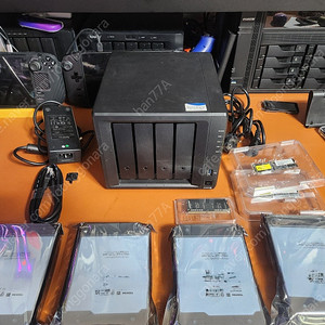 시놀로지DS920+HDD 64TB+램6G+M.2 512G
