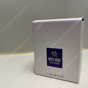 더바디샵 화이트머스크 오드퍼퓸 향수 50ml 팝니다. 구버전 단종 리뉴얼 전 상품
