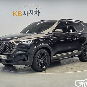 [KG모빌리티(쌍용) ]올 뉴 렉스턴 (Y450) 디젤 2.2 4WD 더 블랙 (5인승) 2021 년 중고차◆전액할부◆중고리스◆친절서비스◆