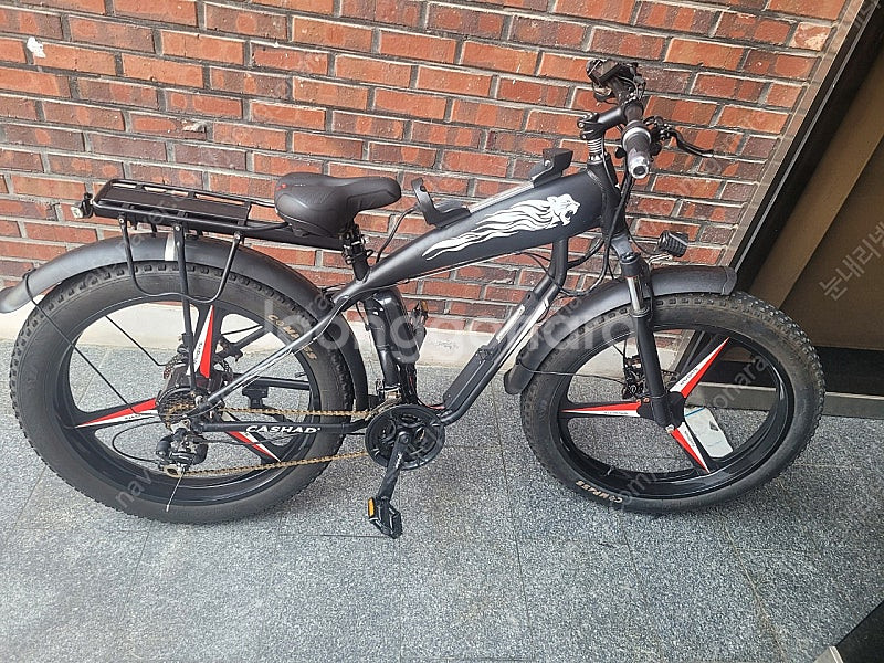 전기자전거 팻바이크 fatbike 21단입니다--1