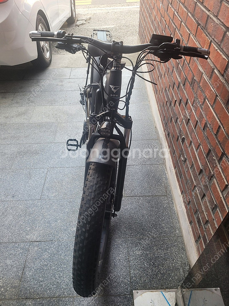 전기자전거 팻바이크 fatbike 21단입니다--4