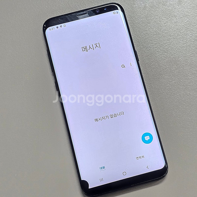 갤럭시 S8플러스 블랙 128기가 미파손 기능정상 상태...--5
