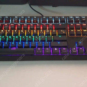 스카이디지탈 키보드 NKEY K2-SE RAINBOW LED 오테뮤 (청축/적축) 팝니다. nkey k2 se rainbow hw매크로 키보드