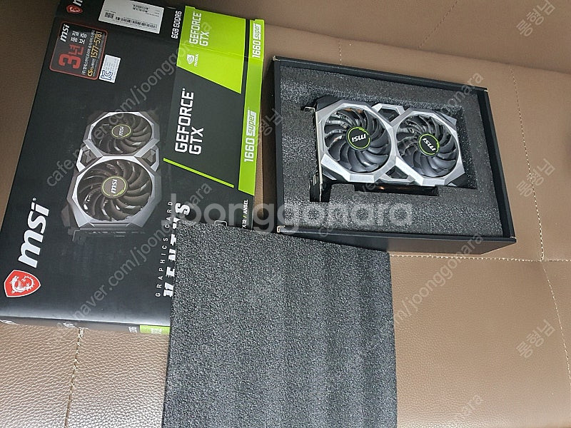 풀박스 MSI 벤투스1660super oc 그래픽카드 1660슈퍼 1660s--0