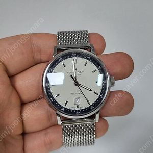 해밀턴 인트라매틱 오토 40mm 흰판