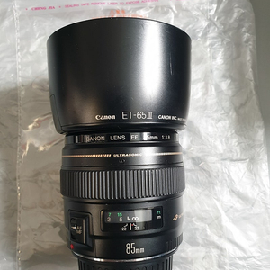 캐논 EF 80mm F1.8 렌즈 + 50mm F1.8 II 렌즈