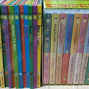 잉글리시에그 스텝2 스토리텔링북 19권+CD ㅡ 상태좋음 택포