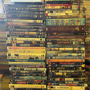 dvd 한국 홍콩 일본 외국 영화 90여개 이상