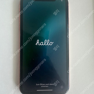 아이폰XR 코랄 64G 기능문제X 액정파손 12만