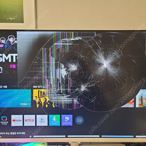 삼성 스마트 모니터 M7 32인치 부품용 판매