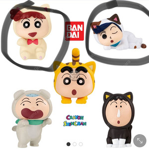 짱구 코스프레 가챠 피규어 유리 철수 일괄