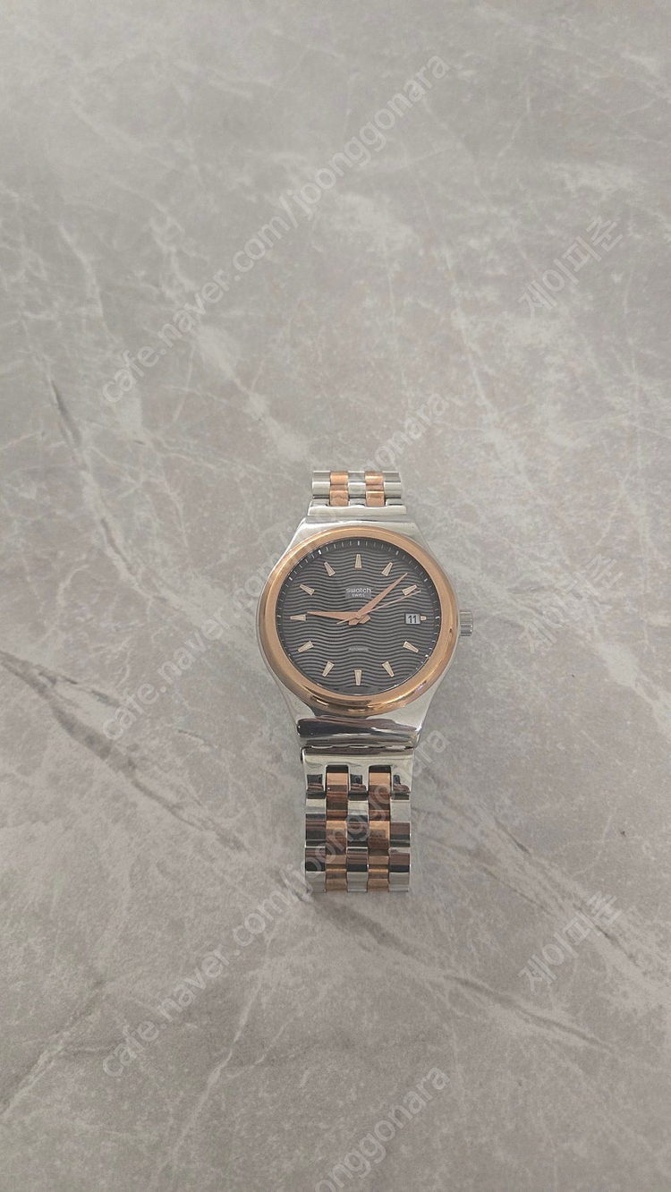 스와치 SWATCH 오토매틱 SISTEM TUX YIS -405G S급--2