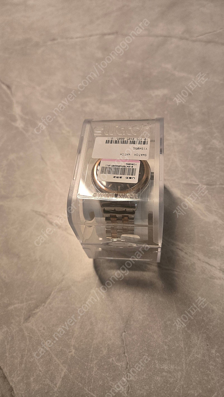 스와치 SWATCH 오토매틱 SISTEM TUX YIS -405G S급--4