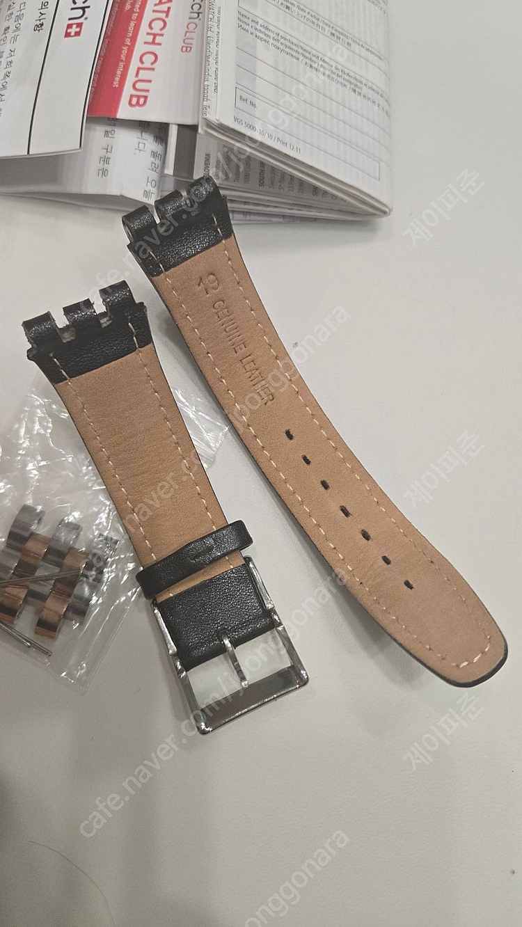 스와치 SWATCH 오토매틱 SISTEM TUX YIS -405G S급--7