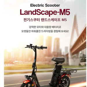 롤리고고 랜드스케이프 M5 전기 스쿠터 판매합니다