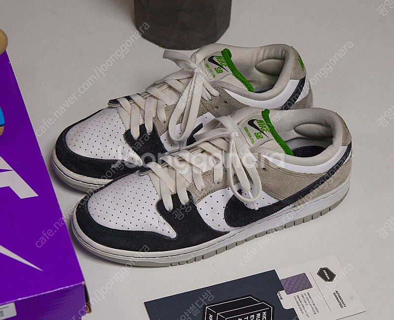 나이키 SB 덩크 로우 프로 클로로필 (270)--1