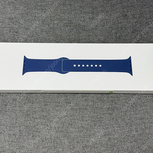 [판매중] 애플워치용 스포츠밴드(미개봉, 46mm 규격, 데님, 사이즈 S/M) 판매합니다(택배비 포함 45000원)