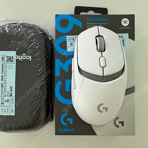 로지텍 G309 화이트 팝니다.(박스 풀, 파우치 포함)