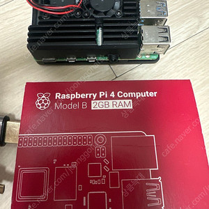 라즈베리파이4 2GB 쿨러/케이블/전원아답터 포함